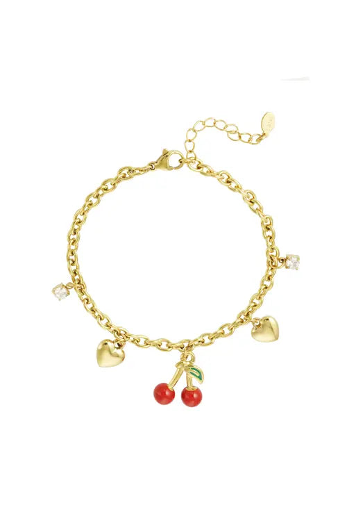 Bracelet cerises